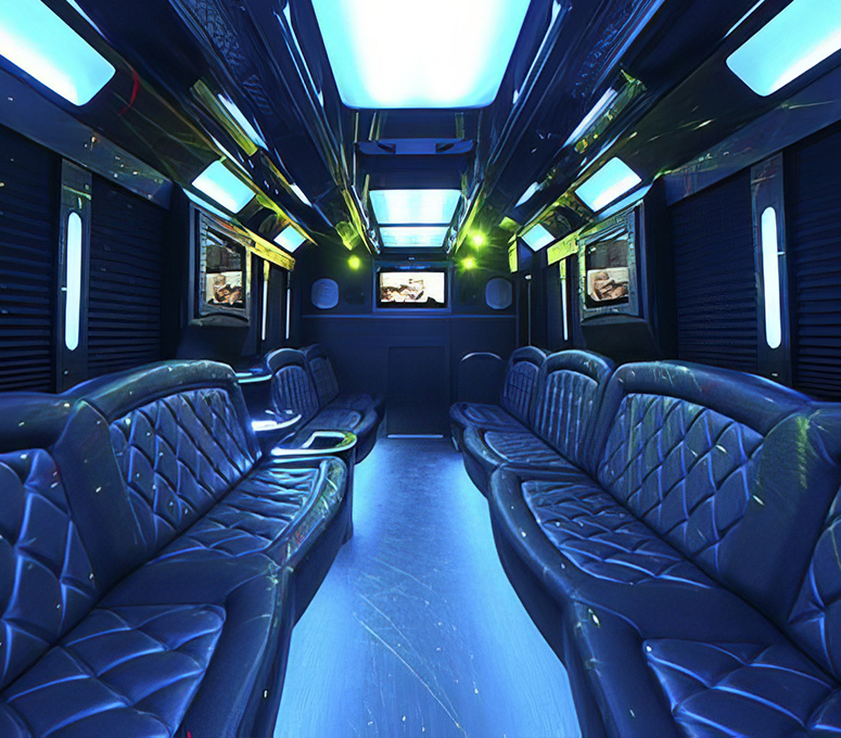 party bus interior